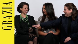 Margaret Qualley Learns About Rizz Fancams amp Sings Hoedown Throwdown In Hilarious Interview [upl. by Christopher]