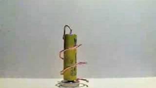 Homopolar Neodymium Motor 300 fps Slow Motion [upl. by Mitchiner]