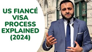 US fiancé visa process explained 2024 [upl. by Yarw]