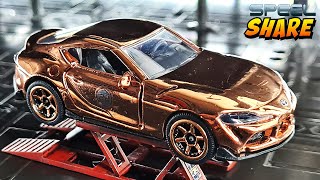 Majorette Toyota GR Supra  Rose Gold Chase Edition 2022 [upl. by Jereld404]