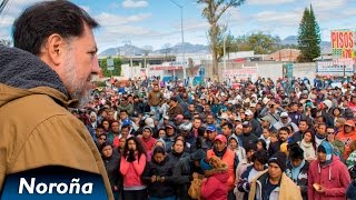 La Rebelión en Ixmiquilpan Hidalgo  Mensaje de Fernández Noroña [upl. by Emanuel]