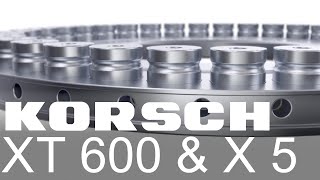 KORSCH XT 600 amp X 5 Segemented Die Table [upl. by Voleta]