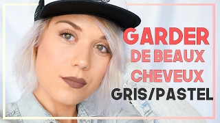 COMMENT ENTRETENIR SES CHEVEUX GRISPASTEL OU BLANC   CONSEILS amp ASTUCES CAPILLAIRE [upl. by Scharf39]