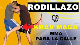 RODILLAZO A LA INGLE EN KRAV MAGA MMA para la CALLE [upl. by Ybrad]