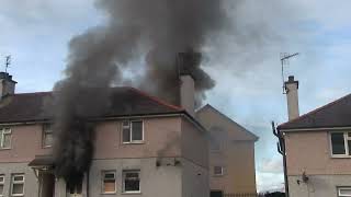 Caernarfon house fire [upl. by Welcy]