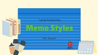 BGCSE Keyboarding  What you need to know about Memorandums [upl. by Ssitnerp]