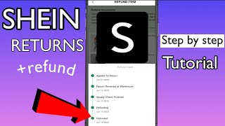 HOW TO RETURN SHEIN ITEMS EASY STEP BY STEP Tutorial [upl. by Annodas]