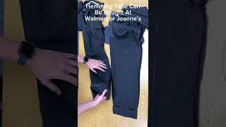 Pants Hemming Tutorial NJROTC [upl. by Chrystel]