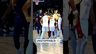 LeBorn James UNSTOPPABLE Team USA Basketball highlights 🇱🇷🏆 usa paris2024 olympicsports [upl. by Elane]