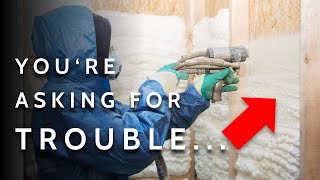 Insulation Spray Foam Problems LongTerm Durability and More  QampA 2 [upl. by Paul]