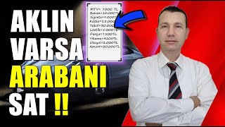 Arabası Olan Yandı 2024te Kapıda Yatan Arabanın Yıllık Masrafı Dudak Uçuklattı [upl. by Loydie400]