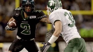 Chad Owens Hawaii Warrior Football Highlights [upl. by Burgess403]