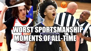 WORST SPORTSMANSHIP MOMENTS BUT THEY GET INCREASINGLY MORE SAVAGE [upl. by Sheree]