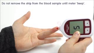 CERACHEK Hb plus Hemoglobin measuring system H400  How to Use Capillary Blood [upl. by Latona]