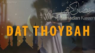 Rich Brian ft Oxy  Dat Thoybah Versi Ramadan [upl. by Enylhsa]