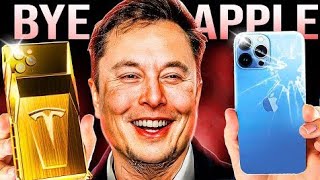 Elon Musk New Launch Tesla Pi Phone Will Destroy All phones 😳 Elon musk pi phone [upl. by Otsirave818]