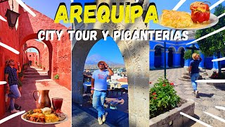 QUE HACER EN AREQUIPA BARATO❓ ✅Los mejores Lugares y la Mejor Comida🤤🇵🇪 [upl. by Avahc]