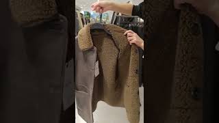 Дубленка Zara двухсторонняя 12 500₽ для заказа тг канал bettercallXu zara заказ дубленка Москва [upl. by Eerised]