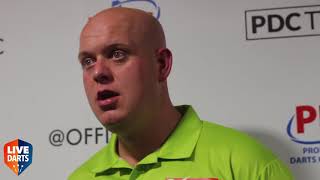 Michael van Gerwen insists he will not be shifted from world number one spot [upl. by Karub]