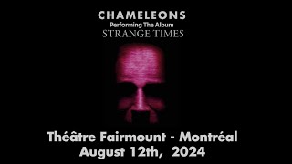 The Chameleons  Live in Montreal  Théâtre Fairmount August 12th 2024 [upl. by Giark274]