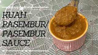 kuah pasemburpasembur sauce [upl. by Myrlene]