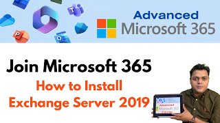 How to Install Exchange Server 2019  Step By Step Guide  Office 365 Live Class [upl. by Janel]