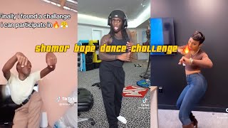 Shamar’s viral bape dance challenge 🔥 [upl. by Ailaroc]