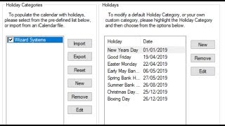 How to display Public Holidays in your GoldMine CRM Calendar [upl. by Ramoh]