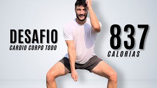 CARDIO HIIT 26 MIN  O treino perfeito para EMAGRECER em casa [upl. by Swetlana]