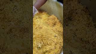 SS chicken Dum biryani cutting food dumbiryani [upl. by Froh]