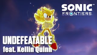 Sonic Frontiers OST  quotUndefeatablequot [upl. by Novanod633]