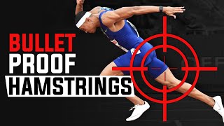 BULLETPROOF Your HAMSTRINGS  Sprint Strength Exercises For Athletes [upl. by Cad]