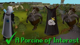 OSRS  A Porcine of Interest Easy Quest Guide [upl. by Immak]