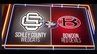 2022 GHSA 1A Division 2 State Final Schley County vs Bowdon [upl. by Hgielrac]