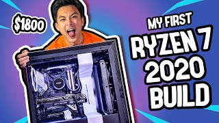 Ryzen 7 3700x build 2020  1800 Gaming PC w RTX 2070 Super [upl. by Namaj]