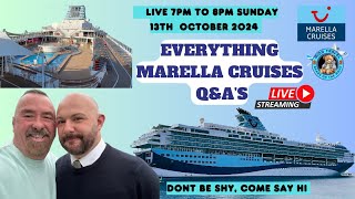 EVERYTHING MARELLA CRUISES LIVE QampSS [upl. by Ardnalahs593]