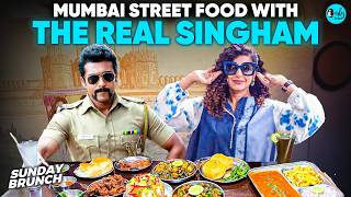 Superstar Suriya Enjoys Mumbai’s Street Food At Imlee  Sunday Brunch Ep 146  Curly Tales [upl. by Skurnik]