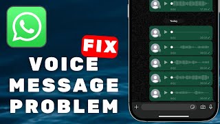 How To Fix WhatsApp Voice Message Problem [upl. by Talya105]