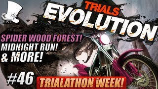 Hatventures  Trials Evolution 46  Midnight Run Spiderwood Forest [upl. by Ybrad603]