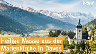 Heilige Messe mit Erstkommunionfeier aus in Davos katholischer Gottesdienst  07042024 [upl. by Pittel]