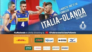 ItaliaOlanda  Test match Nazionale maschile [upl. by Sturrock]