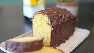 Recette du Cake très moelleux ORANGE et Huile dolive avec Glaçage CHOCOLAT rocher [upl. by Dnomsed]