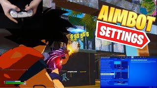 Best Fortnite Chapter 1 Settings 🎯  Sensitivity for AIMBOT PS5PS4XboxSwitchPC 🎮 [upl. by Honniball660]