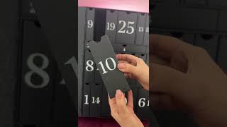 Latest in Beauty advent calendar 2024 quick unboxing randomlifestylevlog adventcalendar unboxing [upl. by Ayatnohs]