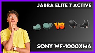 Jabra Elite 7 Active vs Sony WF1000XM4 Comparison [upl. by Ahsieyk765]