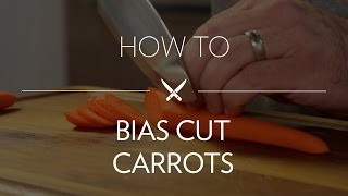 Bias Cutting Carrots [upl. by Dumond]