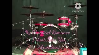 My Chemical Romance  I Dont Love You drumless [upl. by Fording45]