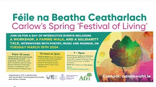 Féile na Beatha  Carlows Festival Of Living 2024 [upl. by Bromleigh796]