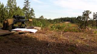 Långhållsskytte med Tikka T3 Varmint 65x55 575 meter [upl. by Whiting]