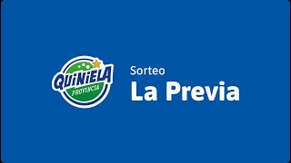 Sorteo de la Quiniela La Previa de la Lotería de la Provincia 4 de octubre del 2024 [upl. by Aerdnaid]